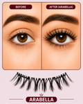 Arabella Magnetic Eyelashes – No Glue, Just Clamp | Reusable & Waterproof