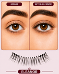 Eleanor Magnetic Eyelashes – No Glue, Just Clamp | Reusable & Waterproof