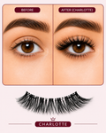 Charlotte Magnetic Eyelashes – No Glue, Just Clamp | Reusable & Waterproof