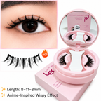 MJ63-Aniemy Magnetic Eyelashes – No Glue, Just Clamp | Reusable & Waterproof