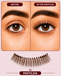 Matilda Magnetic Eyelashes – No Glue, Just Clamp | Reusable & Waterproof
