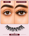 Roxanne Magnetic Eyelashes – No Glue, Just Clamp | Reusable & Waterproof