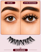 Roxanne Magnetic Eyelashes – No Glue, Just Clamp | Reusable & Waterproof