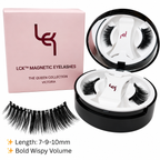 Victoria Magnetic Eyelashes – No Glue, Just Clamp | Reusable & Waterproof