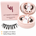 Arabella Magnetic Eyelashes – No Glue, Just Clamp | Reusable & Waterproof