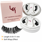 Charlotte Magnetic Eyelashes – No Glue, Just Clamp | Reusable & Waterproof