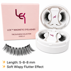 Isabella Magnetic Eyelashes – No Glue, Just Clamp | Reusable & Waterproof