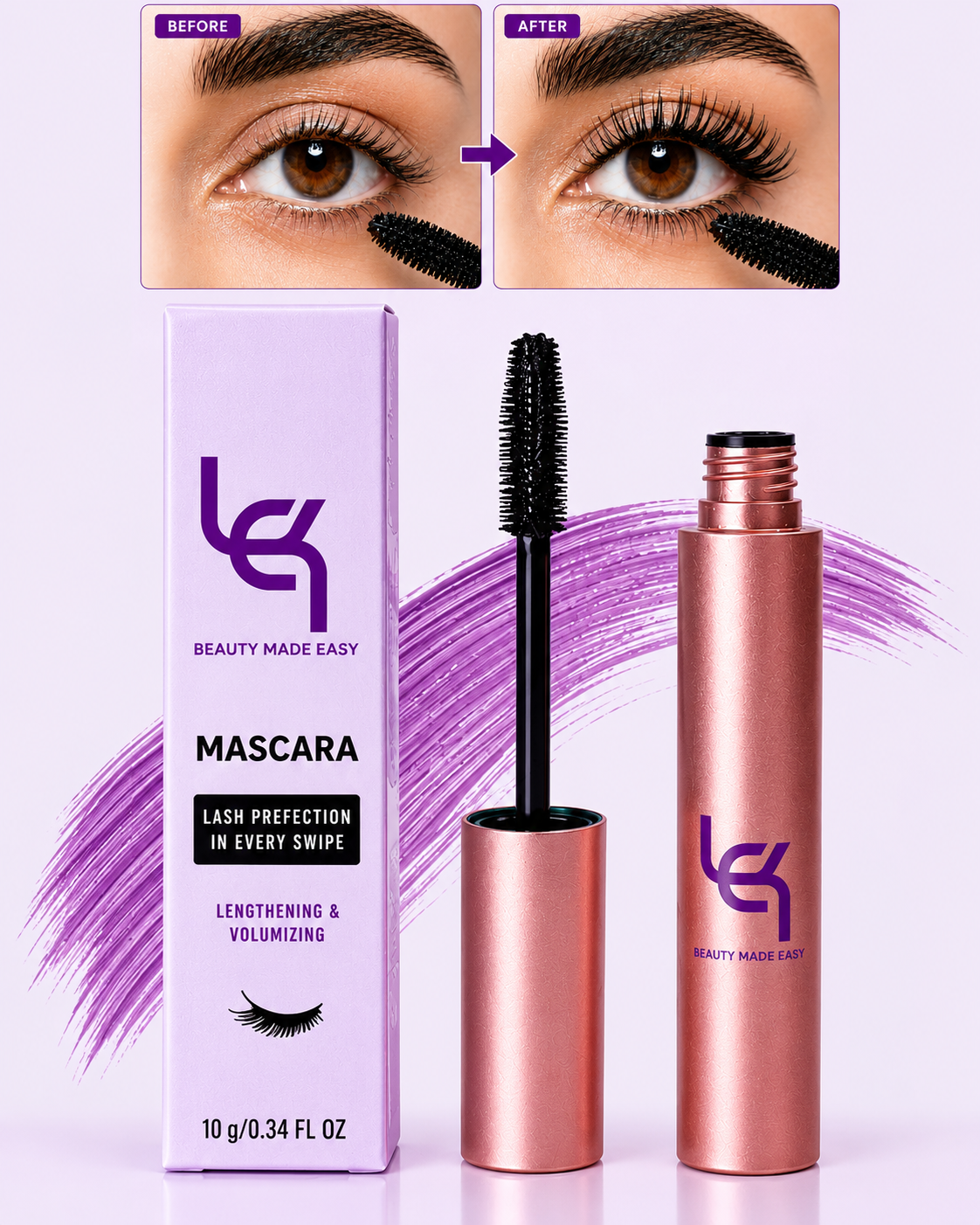 LCK Mascara – Defined, Fuller-Looking Lashes